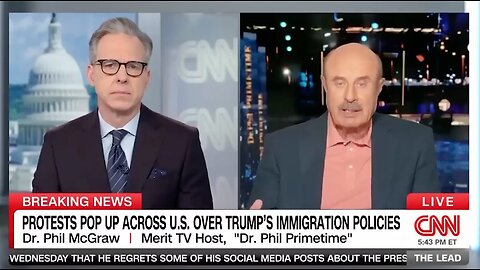 Watch Dr. Phil Makes CNN's Tapper Go 'SPEECHLESS' with Simple Facts