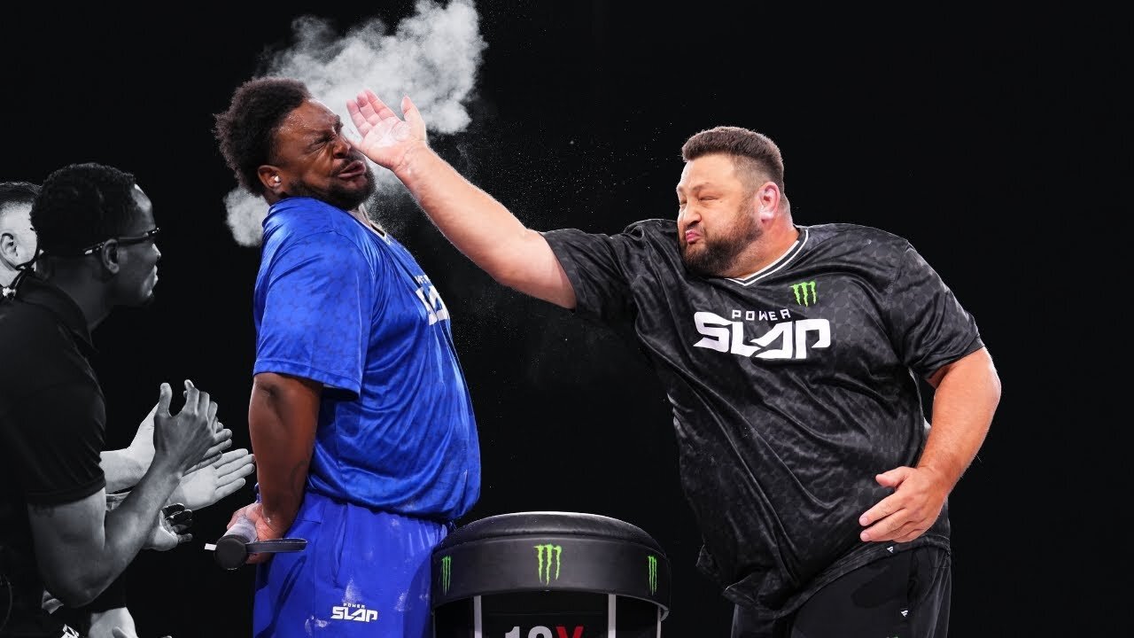 Undefeated Heavyweights Epic War 😡 | Wes Mena vs Aaron Turner | Power Slap 12 - Full Match