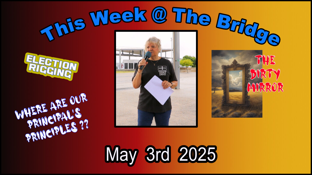 This Week At The Bridge with Tine Part 1 of 2 - Where are our Principal's Principles