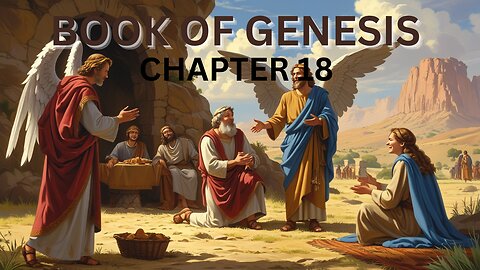 🔴 Genesis 18 - Sarah Laughs and Abraham Intercedes for Sodom | KJV Audio & Text