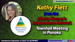 FreedomCalendar.net TV #050: Townhall meeting with Kathy Flett from AWIN