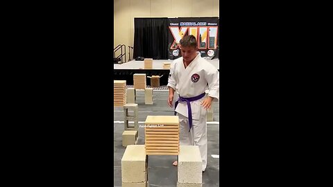 Karate chop break