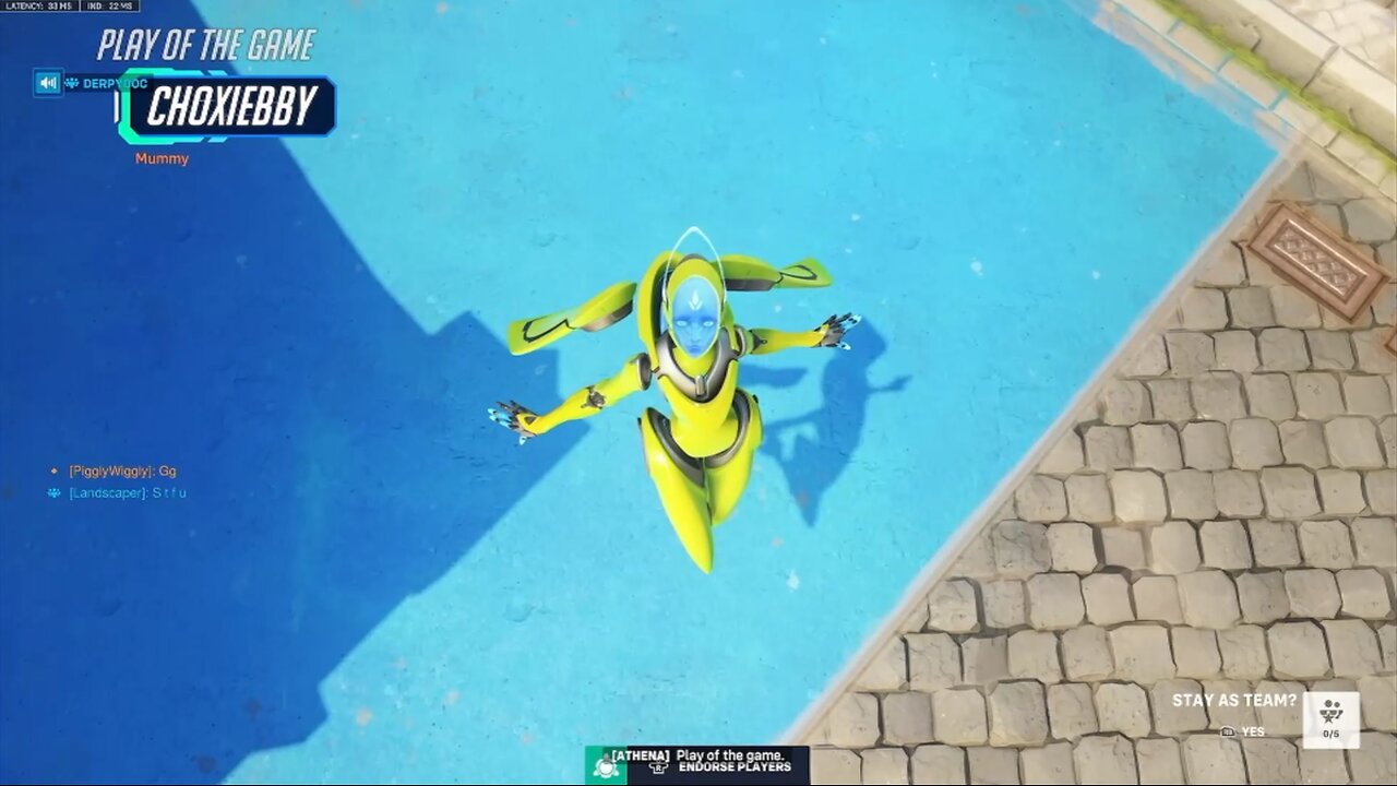 I do not know why Pharah was working, but it was.