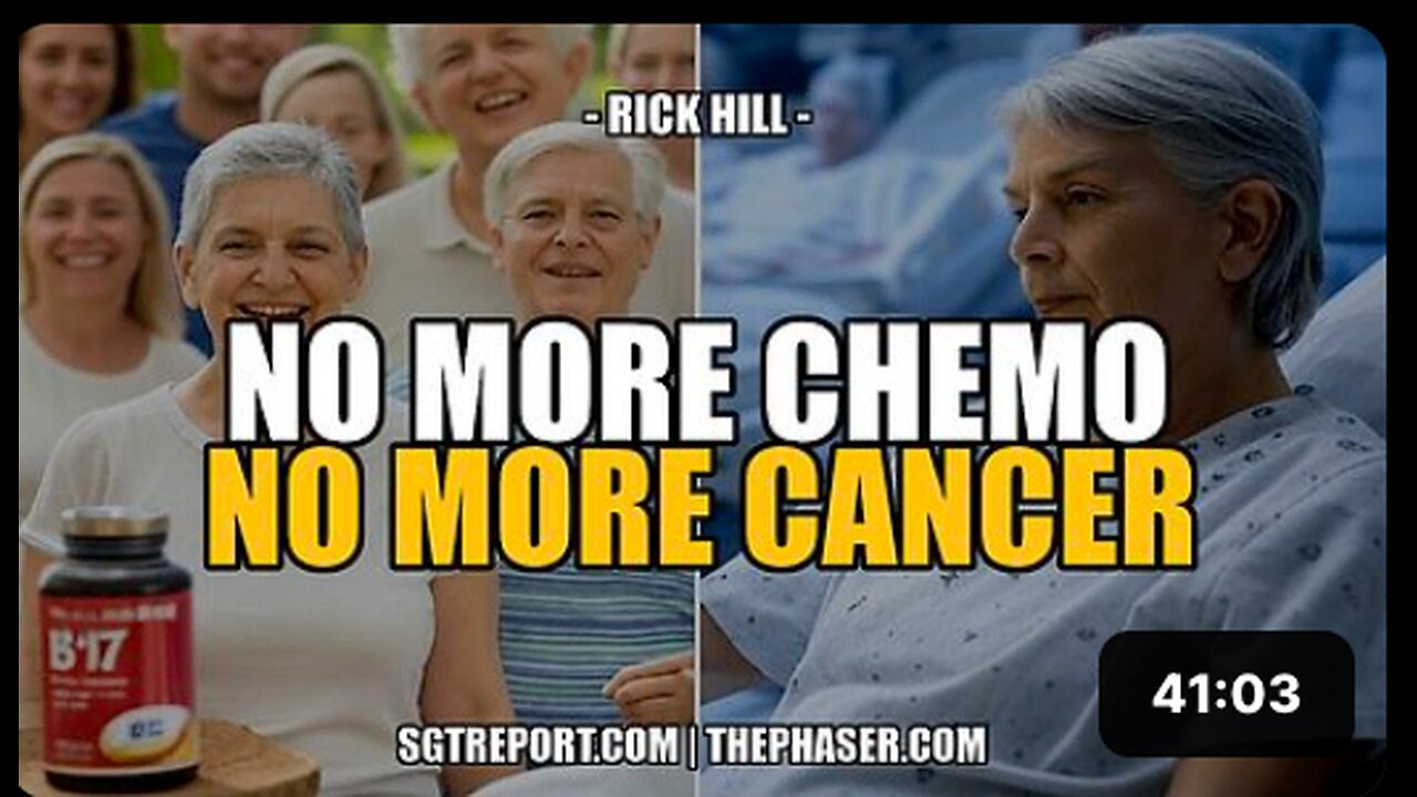 SAY GOODBYE TO CANCER -- Rick Hill