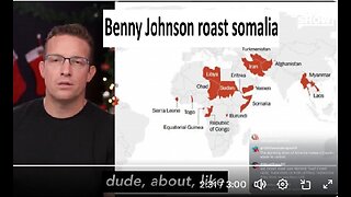 Benny Johnson on somalia statistics on goes viral
