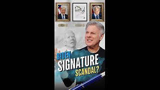 BIDEN SIGNATURE SCANDAL?