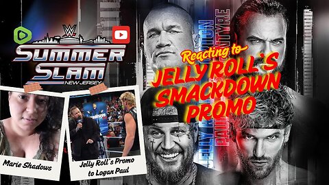 Jelly Roll's Smackdown Promo on WWE! | SummerSlam 2025 | Squared Circle Podcast with Marie Shadows