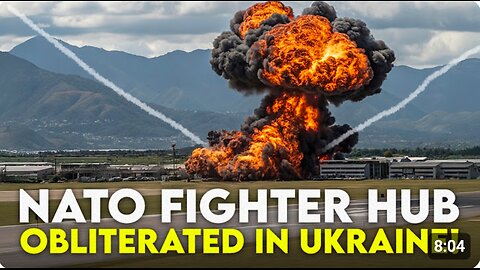 Total Shock! Russia Blows Up Ukrainian Air Base – Fighter Jets and Runways Destroyed!