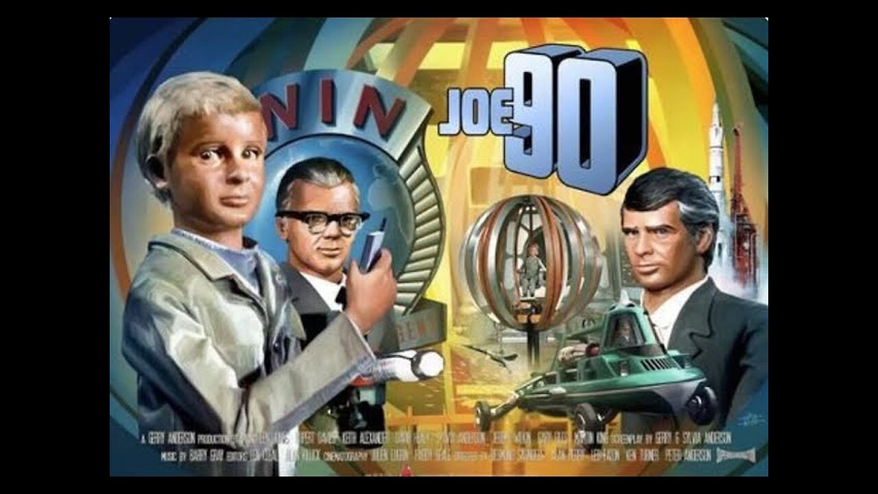 Gerry and Sylvia Anderson -Joe 90 Ep 1 - The Most Special Agent-1968