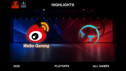 WBG vs TT ALL GAMES Highlights - LPL Playoffs 2025 - Weibo Gaming vs TT Gaming