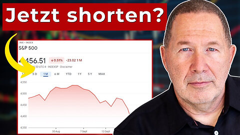 Wenn du Aktien shortest ACHTE auf diese Signale!