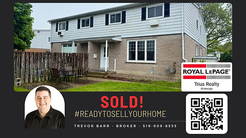43C METCALFE CRESCENT #sold #BRANTFORD #READYTOSELLYOURHOME #TBARRSELLSHOMES