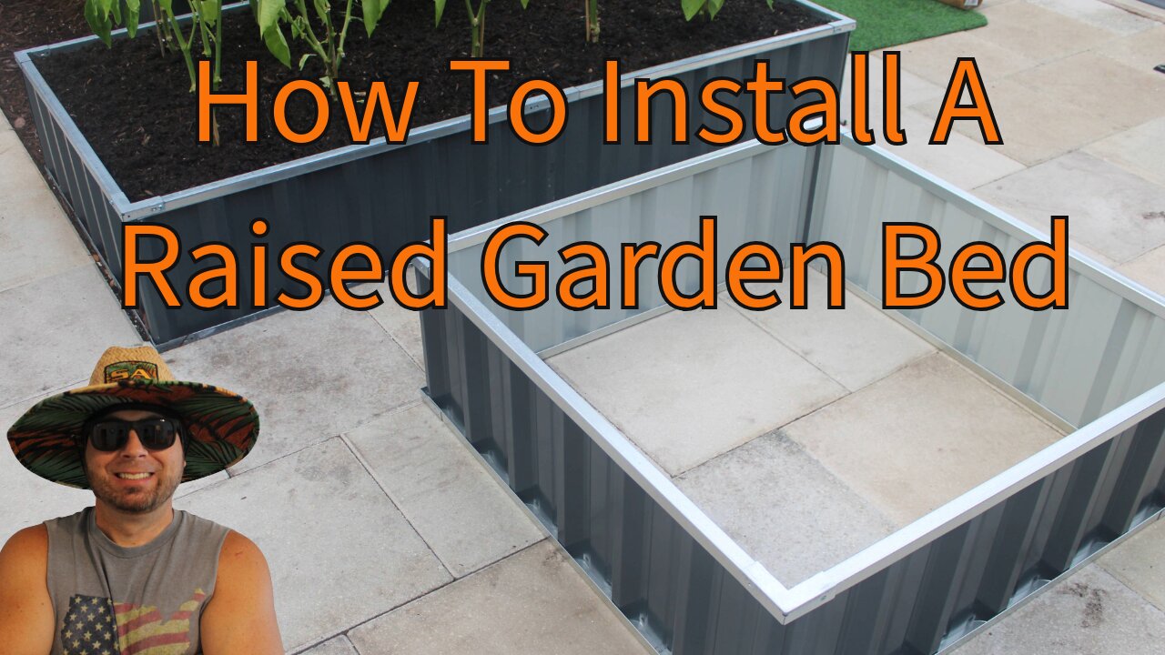 How To Install A Raised Garden Bed