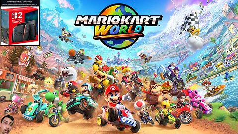 Nintendo Switch 2 Mario Kart World!!!🍃!Giveaway🔥smoke sesh💨420 !mj