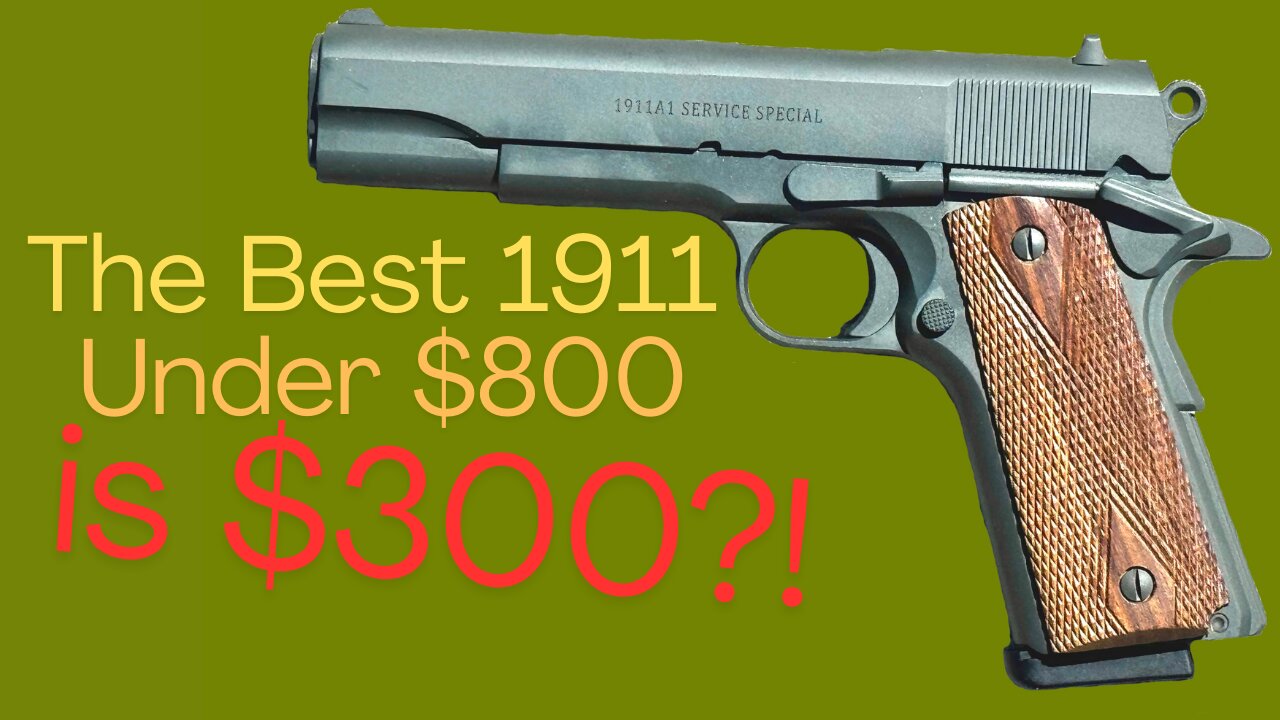 Review: Tisas 1911a1 US Army WW2 GI Clone Replica