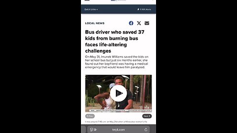 Website Read | Bus driver who saved 37 kids from burning bus faces life-altering challenges