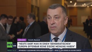 Serbischer Delegierter in Sotschi: "Brüssels Absolutität vernichtet europäische Staaten und Völker"