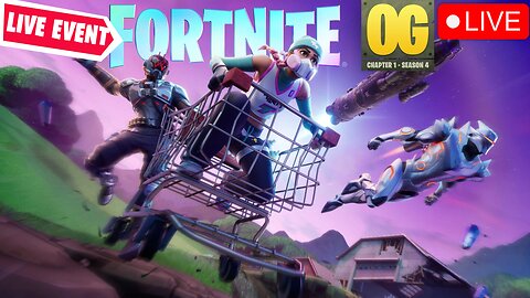 🔴LIVE: 🚀FORTNITE OG SEASON 4 LIVE EVENT🚀