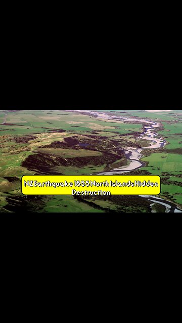 NZ Earthquake 1855: North Island's Hidden Destruction #NewZealand #EarthquakeHistory #Geology