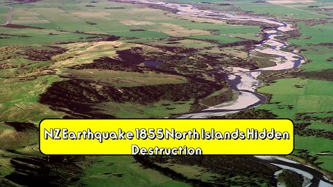 NZ Earthquake 1855: North Island's Hidden Destruction #NewZealand #EarthquakeHistory #Geology