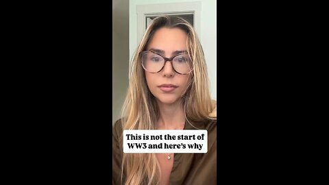 Captioned - This is not the start of WW3