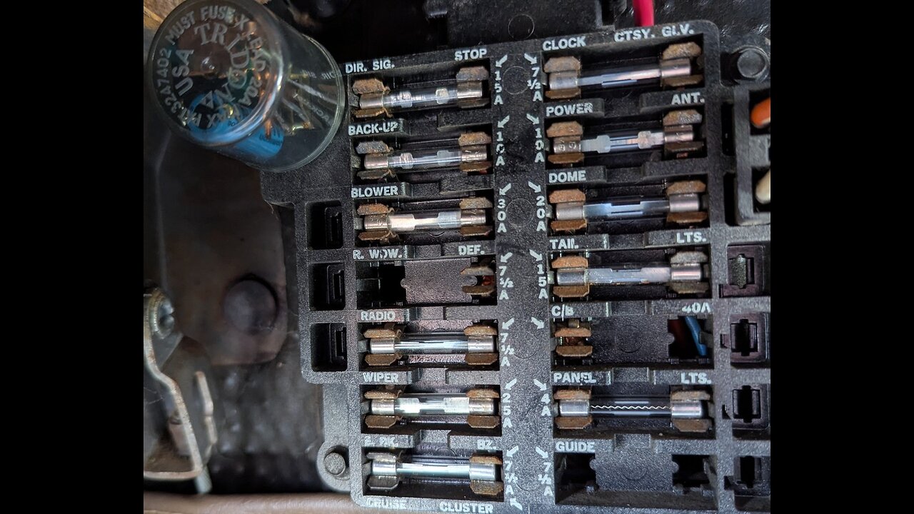 Remove, inspect, clean, and reinstall glass cylindrical fuses