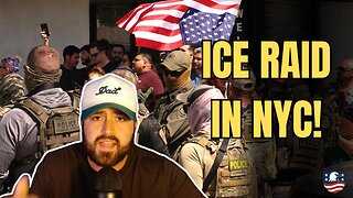 ICE Agents Conduct Immigration Raid In NYC - "Things Get HEATED"