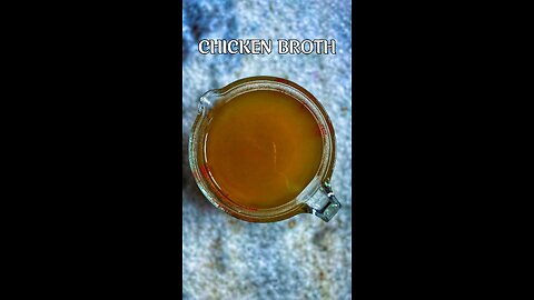 Easy Homemade Chicken Broth Recipe | Kitchenstagram