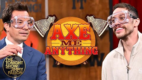 Axe Me Anything with Pete Davidson | The Tonight Show Starring Jimmy Fallon