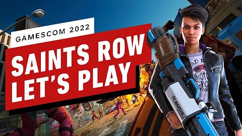 Going Overboard' Saints Row Let's Play with a Developer _ gamescom 2022
