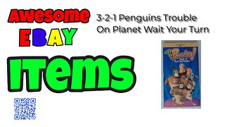 3-2-1 Penguins Trouble On Planet Wait Your Turn VHS Video Tape Ep. 1 #Ebay #Auction