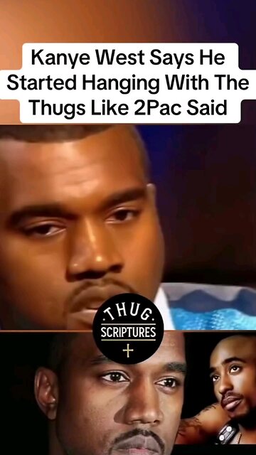 Kanye talks about 2pac