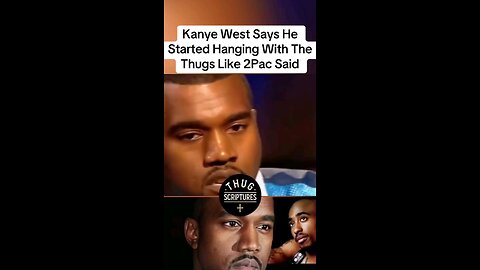 Kanye talks about 2pac
