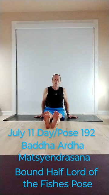 Baddha Ardha Matsyendrasana / Bound Half Lord of the Fishes Pose
