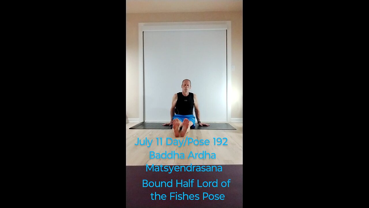 Baddha Ardha Matsyendrasana / Bound Half Lord of the Fishes Pose