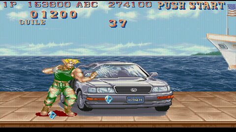 Guile (Bonus Stage Car)