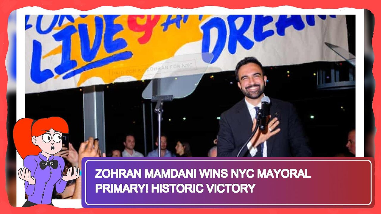 Zohran Mamdani Wins NYC Mayoral Primary! Historic Victory