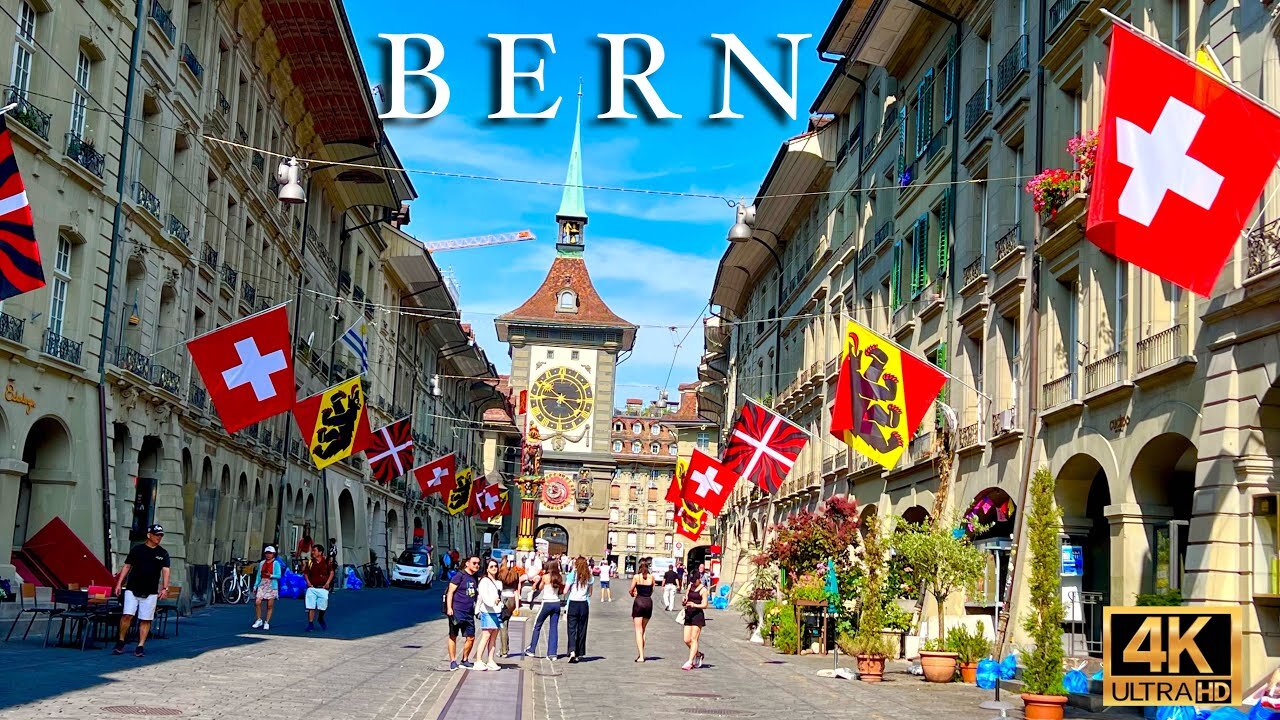 Wandering Through Bern, Switzerland 🇨🇭 | Spring Walk with Alpine Views & Einstein House
