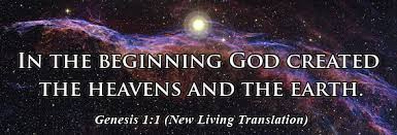 Verse Of The Day : Genesis 1:1 NLT In The Beginning God Created The Heavens And The Earth.