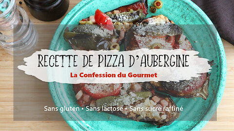 Recette de pizza d'aubergine au BBQ