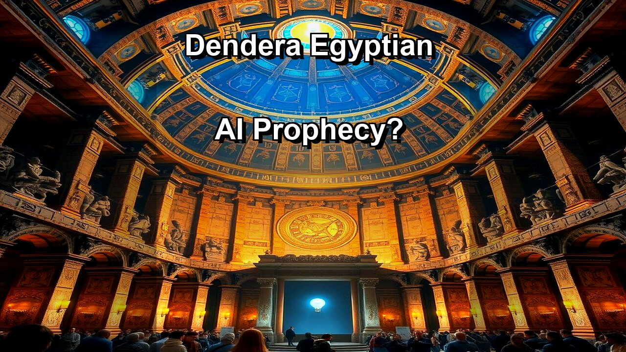 Dendera: Did Egyptians Predict AI?