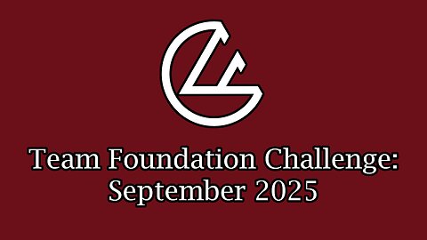 Team Foundation Challenge - September 2025