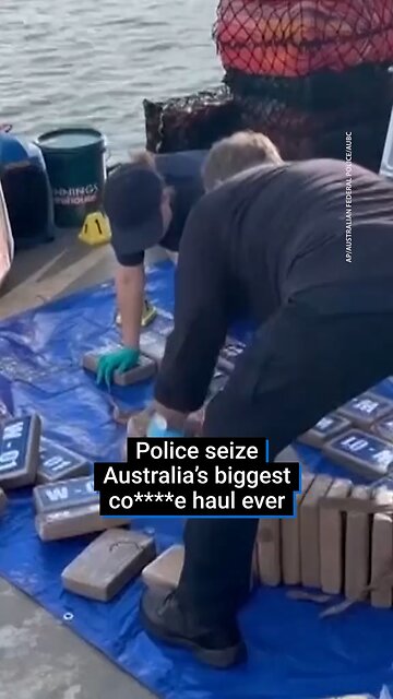 Australian Police Seize Record Dr¥g Worth Nearly £500M—11.7M Street Deals Stopped #borderforce #japd