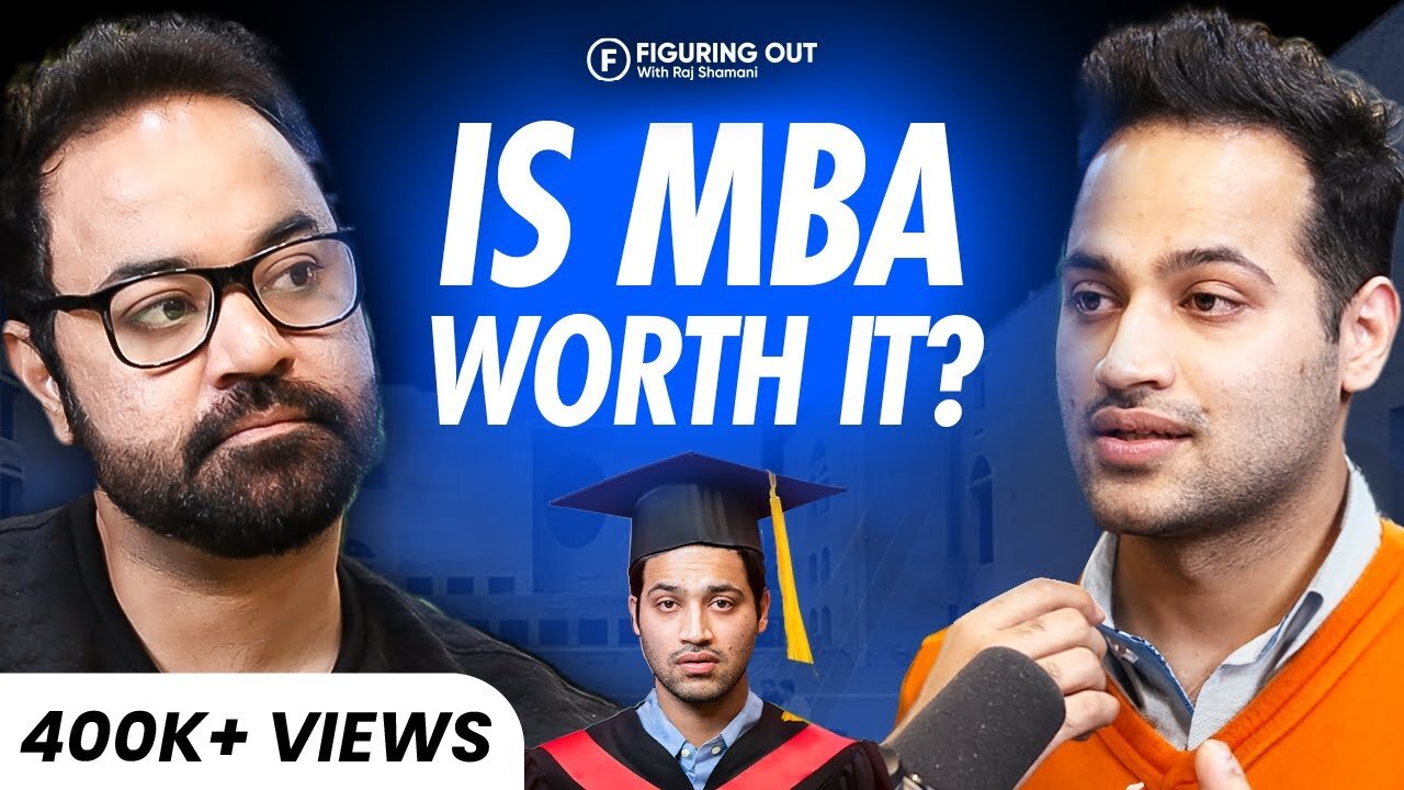 WATCH THIS Before Doing MBA - Reality Of IIMs, CAT Exam & Coaching FO 162 Raj Shamani
