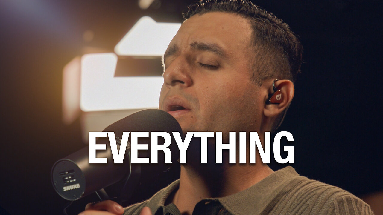 Everything + Anointing Fall On Me | Steven Moctezuma