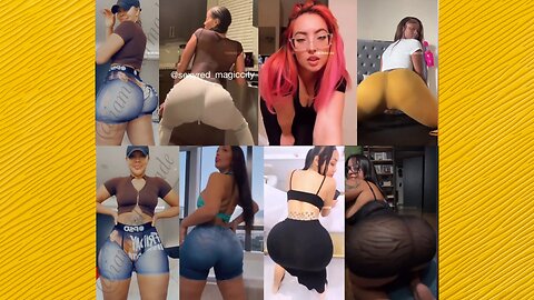 TWERK COMPILATION 92 - Big bank tiktok challenge ❤️‍ClipchampGirls 2025 
