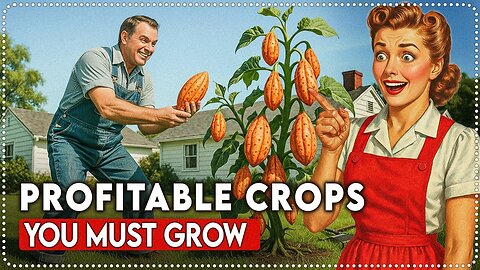 Most PROFITABLE Crops EVERY Farmer Needs To Know & Grow