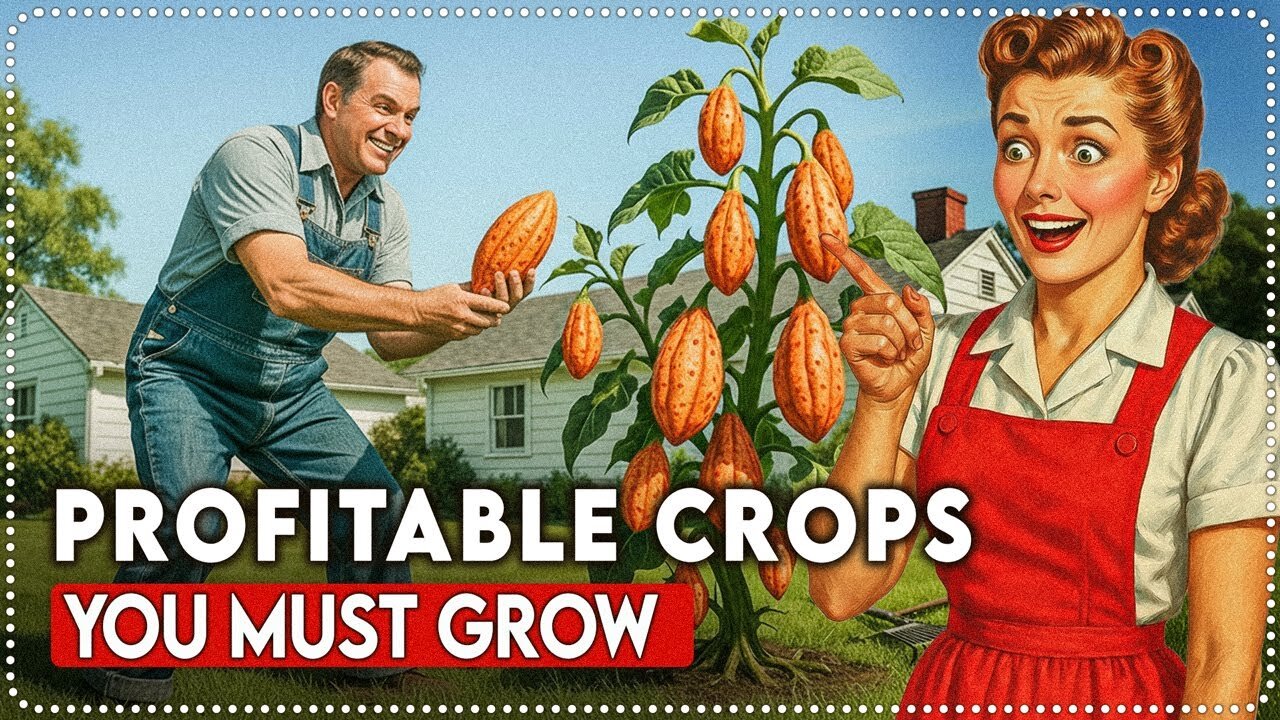 Most PROFITABLE Crops EVERY Farmer Needs To Know & Grow