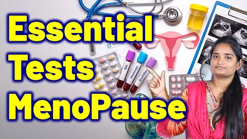 Essential Tests For Menopause Syndrome, Perimenopause | Treatment Cure Medicine Surgery Gynaecology