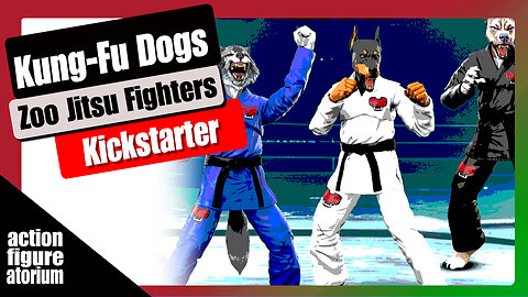 Kung-Fu Dogs! | Zoo Jitsu Animal Fighters | Kickstarter Review & Opinion